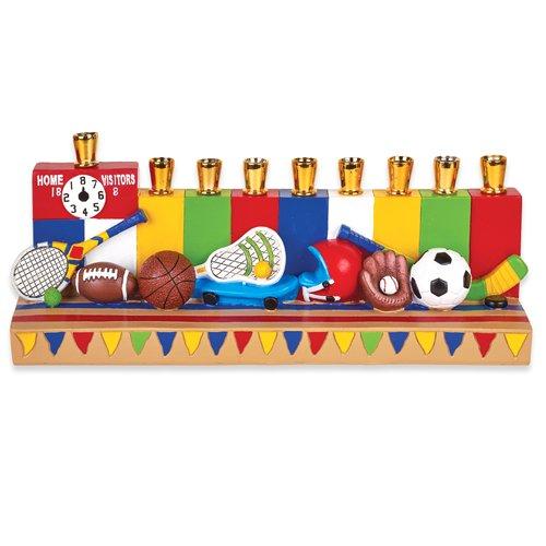 All Sports Hanukkah Menorah